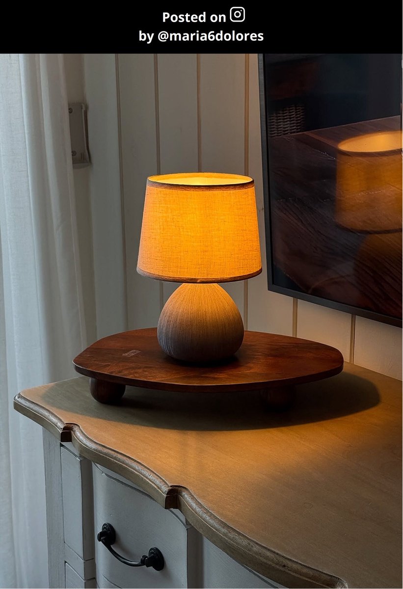 テーブルランプ Ø｜ブラウン セラミックベース ジャパンディデザイン